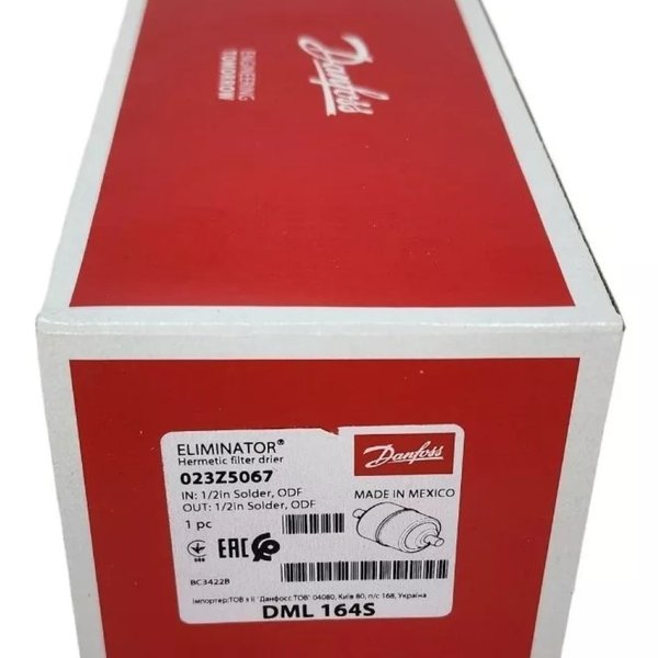 Filtro Secador Danfoss 1/2 023Z5067 Soldável
